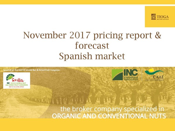 November 2017 Spanish market report